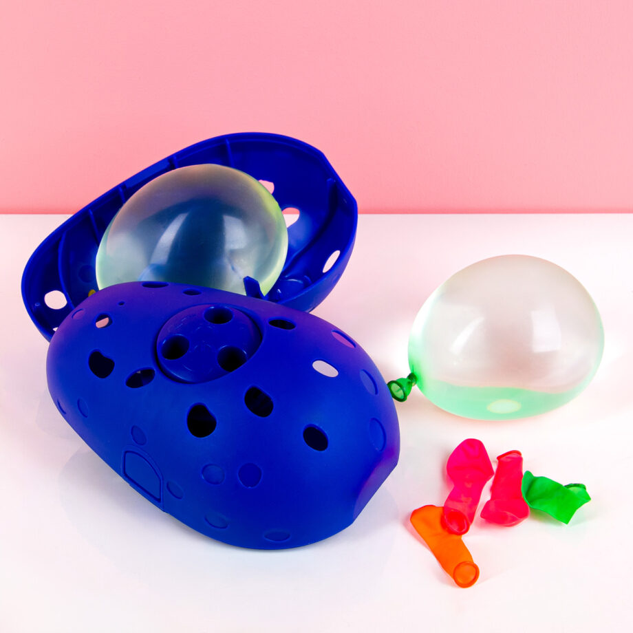 Waterballon gooispel met timer