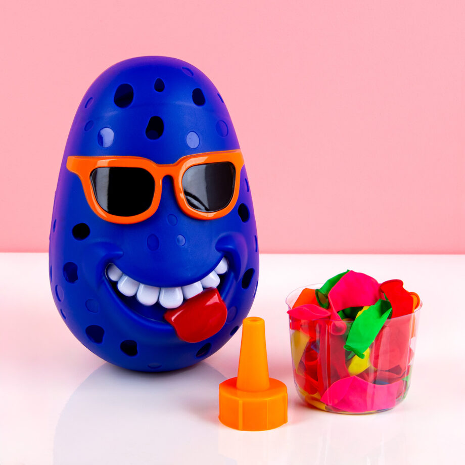 Waterballon gooispel met timer