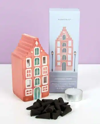 Huisje geurbrander - Amsterdams grachtenpand