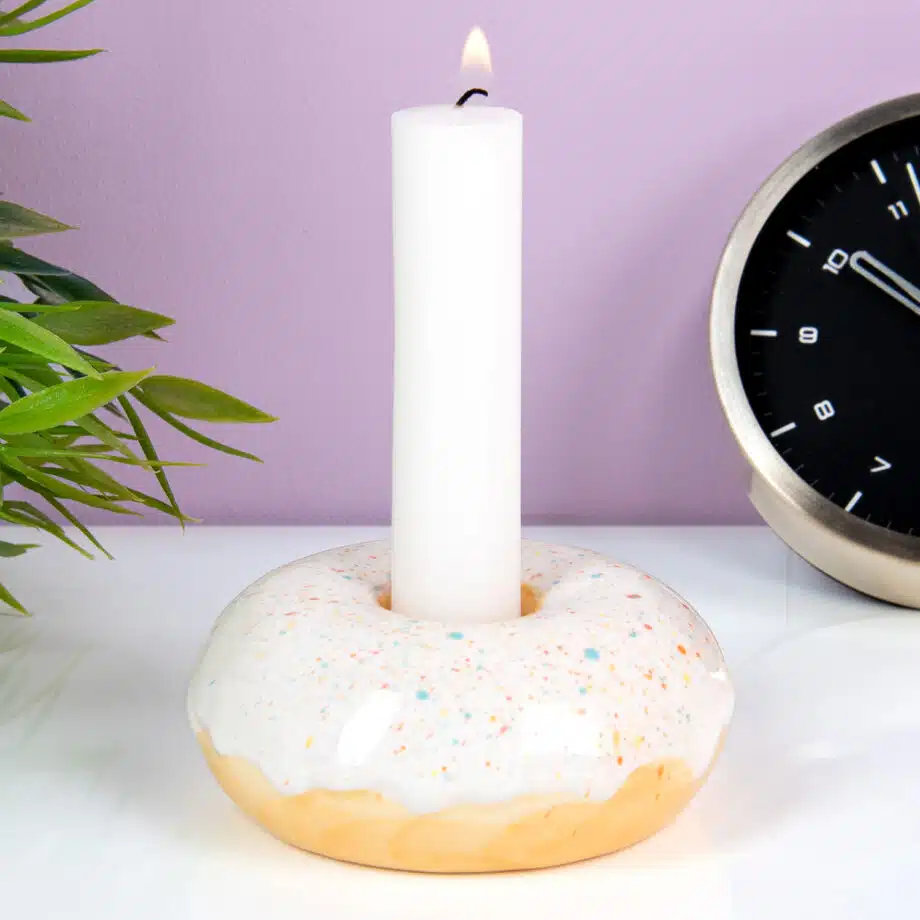 Donut kandelaar