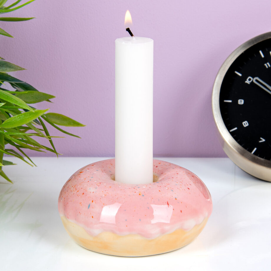 Donut kandelaar