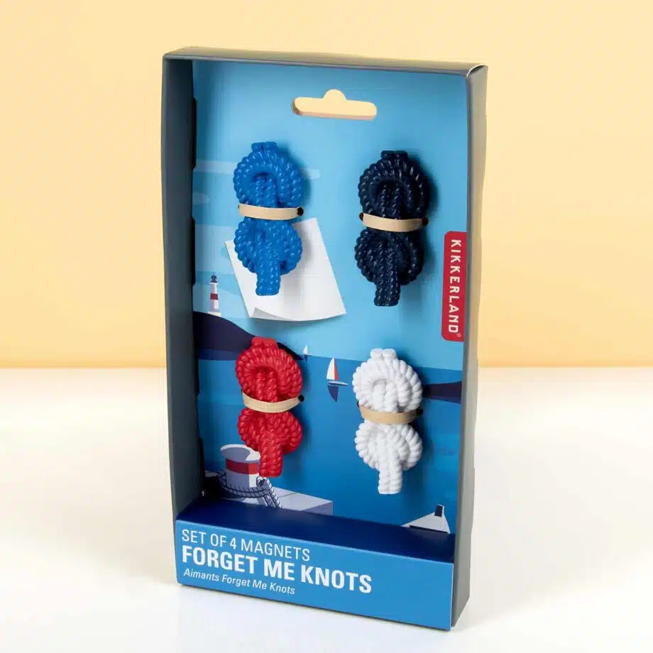 Knoop magneten (set van 4)