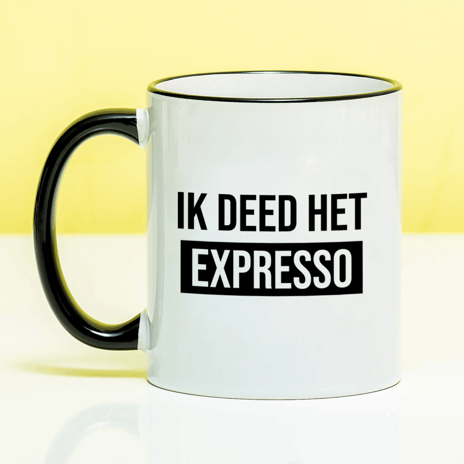 Mok Ik deed het expresso