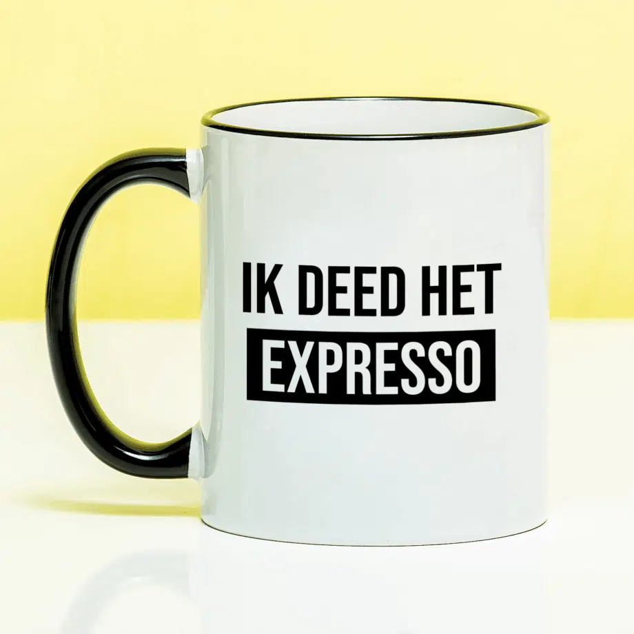 Mok Ik deed het expresso