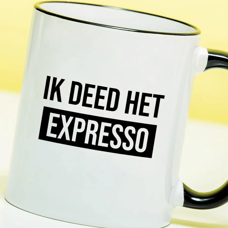 Mok Ik deed het expresso