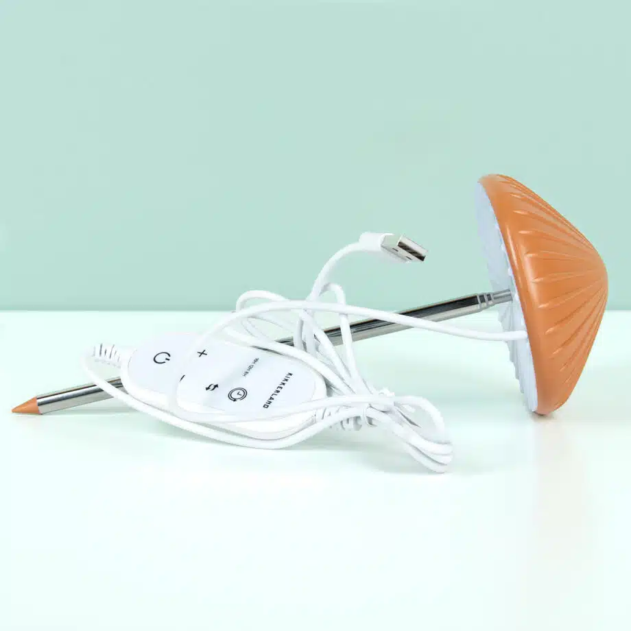 Paddenstoel plantenlamp