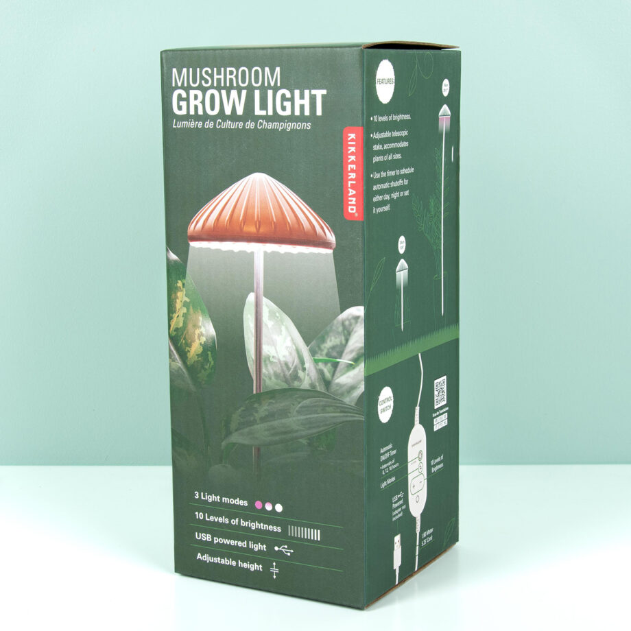 Paddenstoel plantenlamp