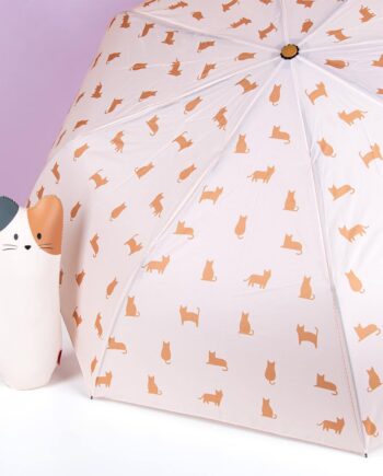 Paraplu met dierenhoes - Kat