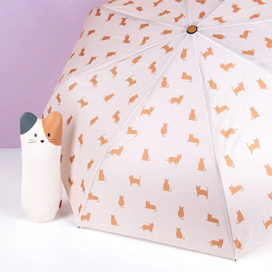 Paraplu met dierenhoes