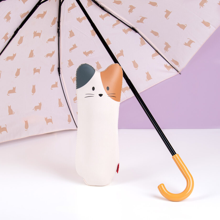 Paraplu met dierenhoes