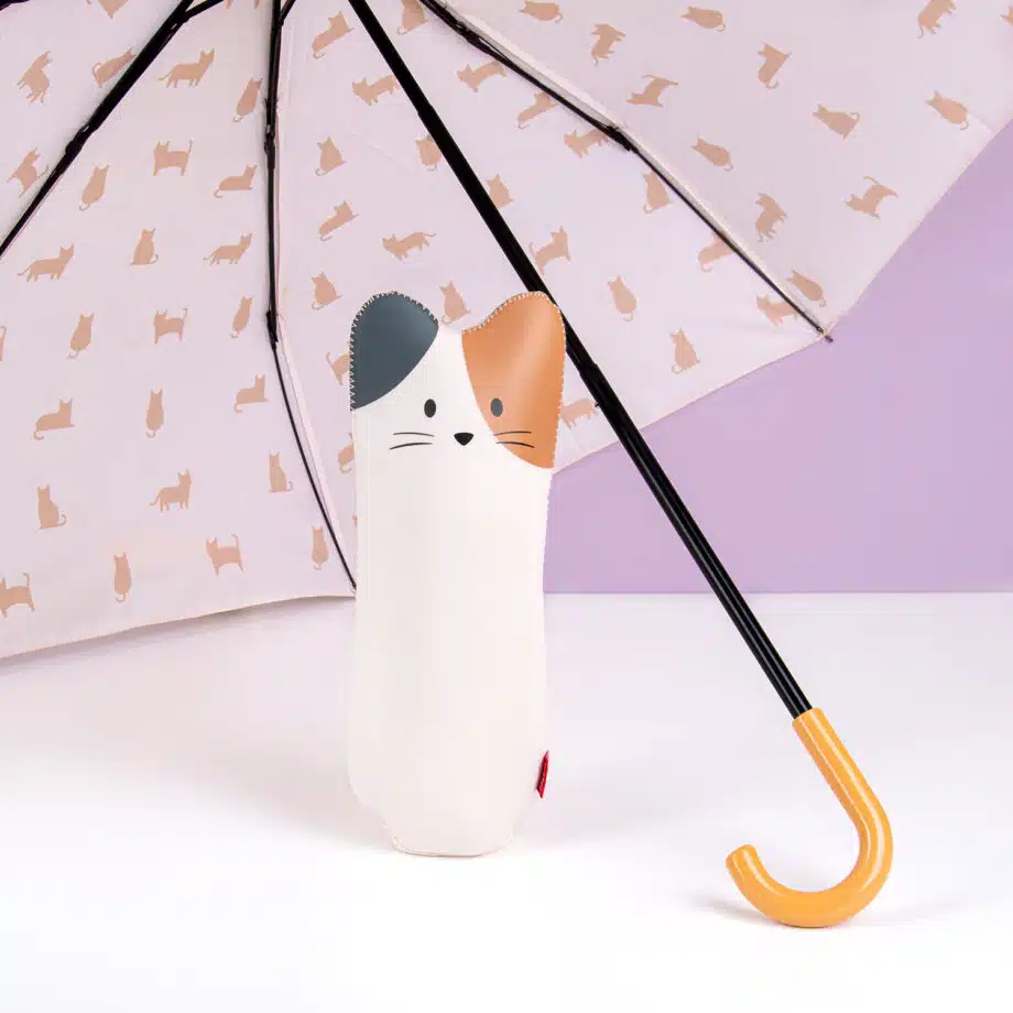 Paraplu met dierenhoes