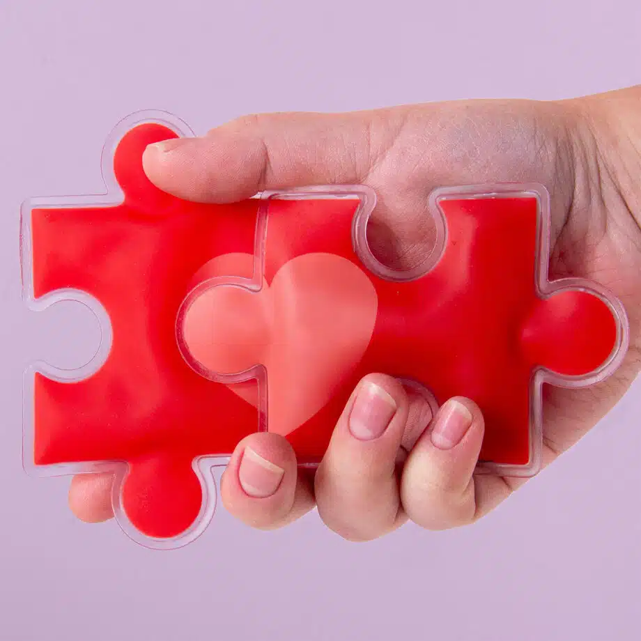 Puzzel handverwarmers (set van 2)
