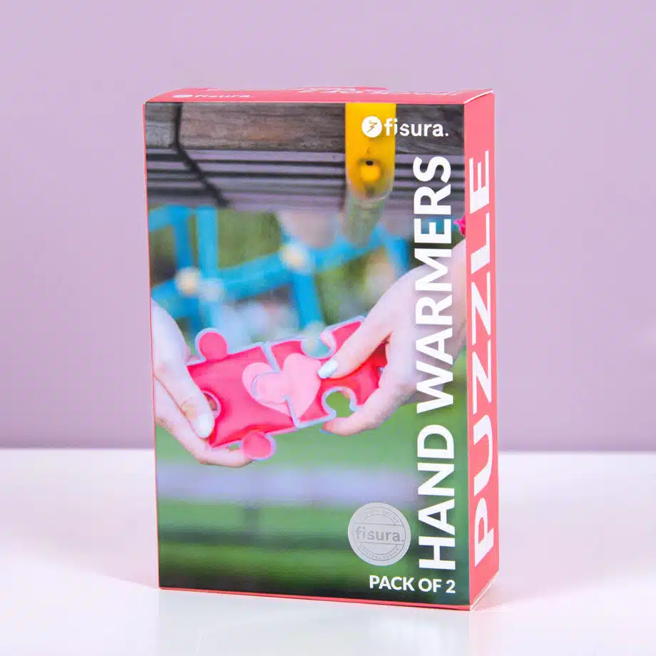Puzzel handverwarmers (set van 2)