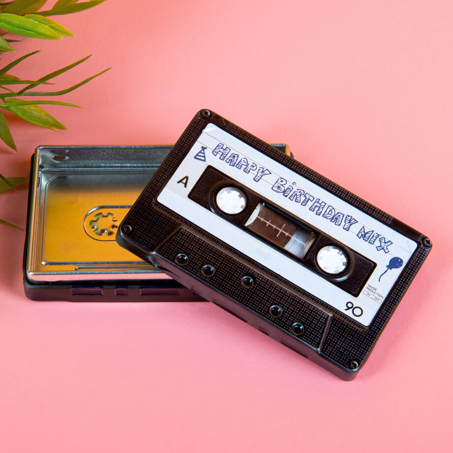Cassettebandje opbergblikje