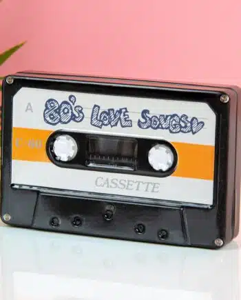 Cassettebandje opbergblikje