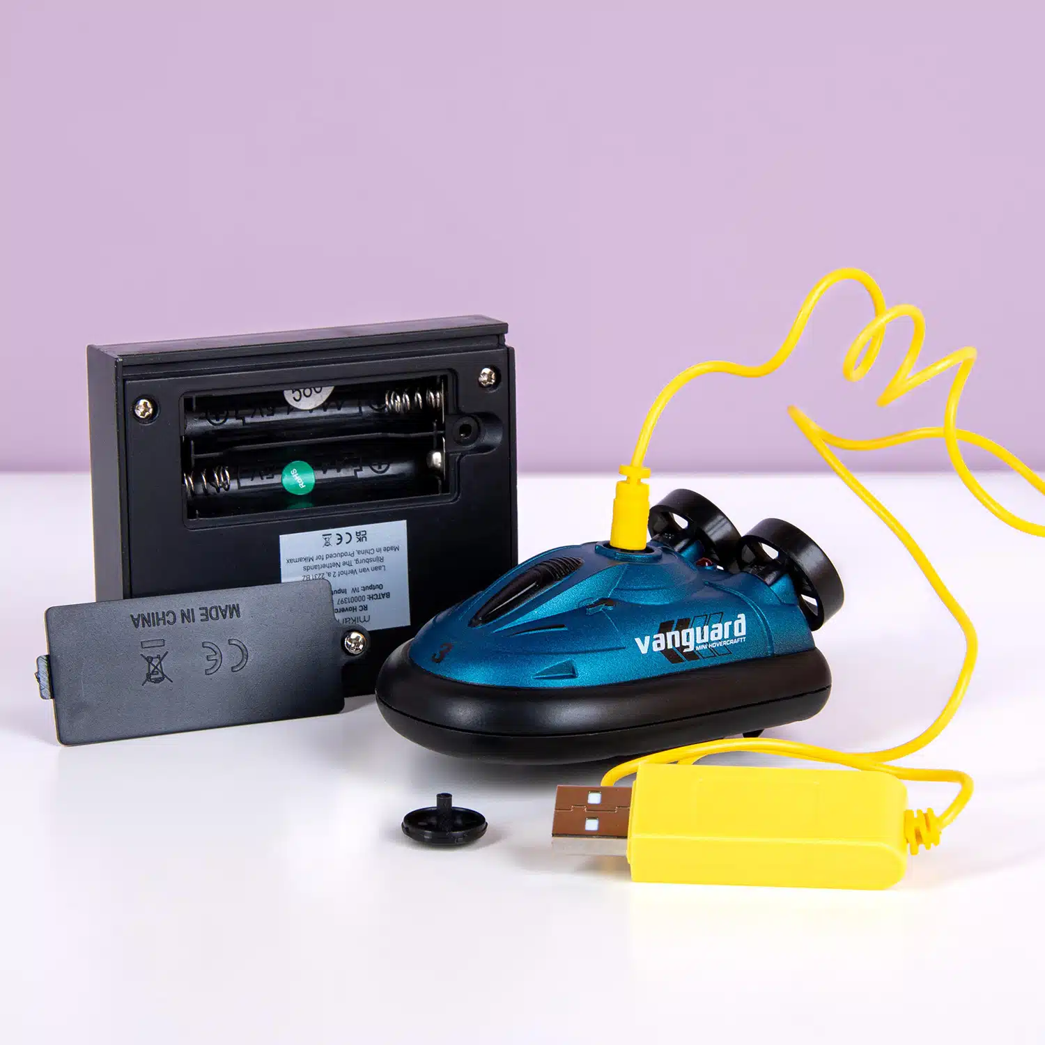 Radiografisch bestuurbare mini hovercraft