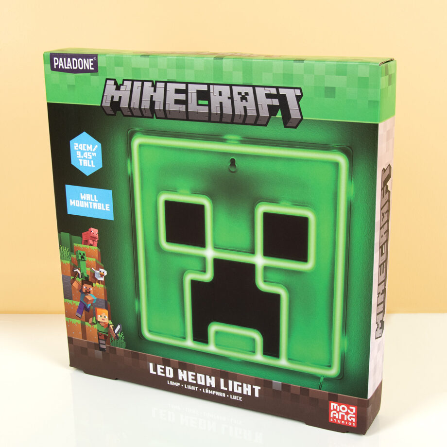 Minecraft Creeper muurlamp