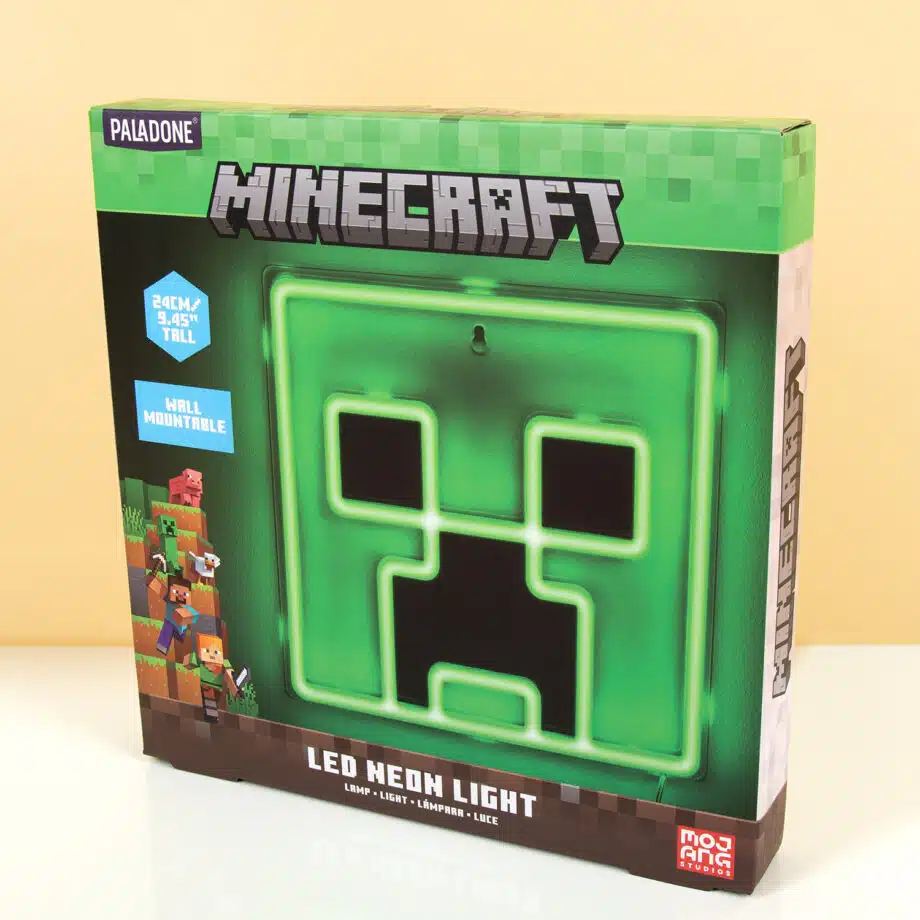 Minecraft Creeper muurlamp
