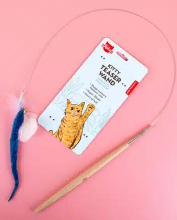 Kattenspeeltje met handvat
