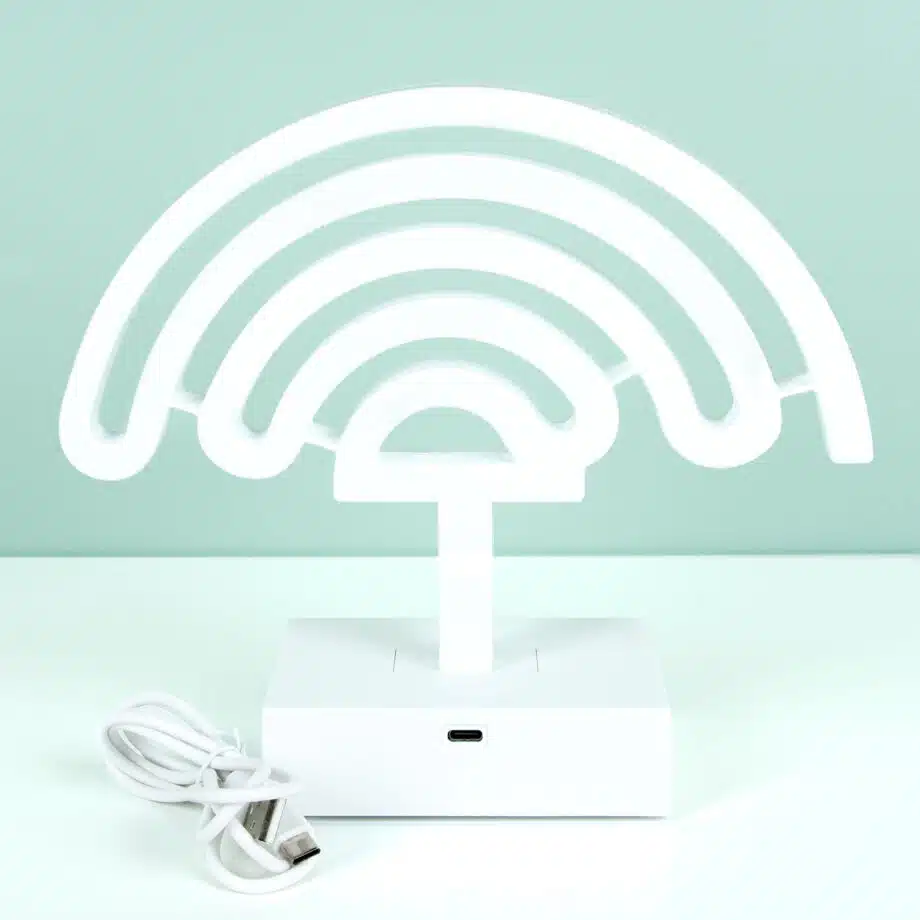 Neon regenbooglamp