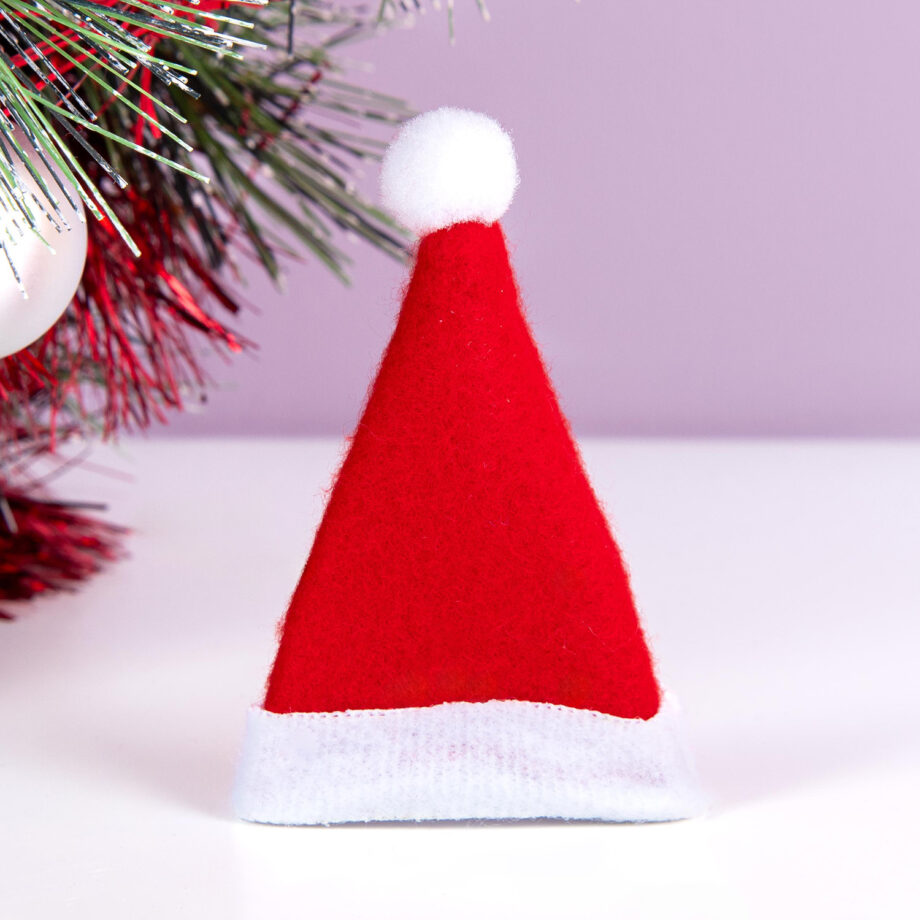 Kerstmuts haarclip