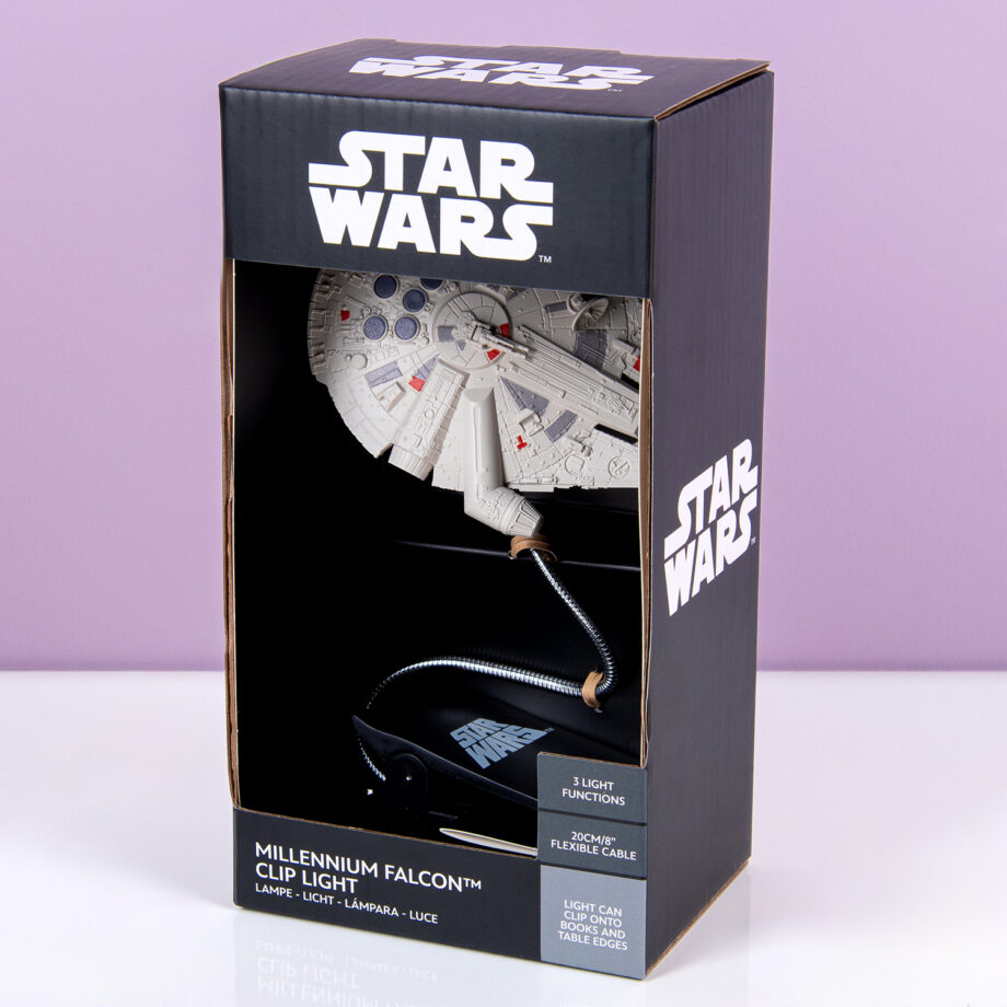 Star Wars Millennium Falcon boeklampje