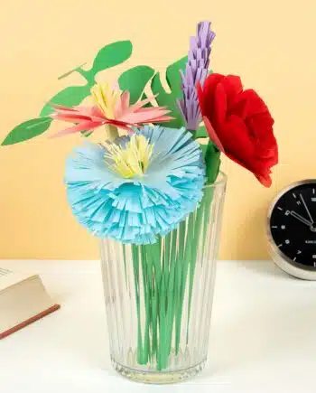 DIY papieren bloemen