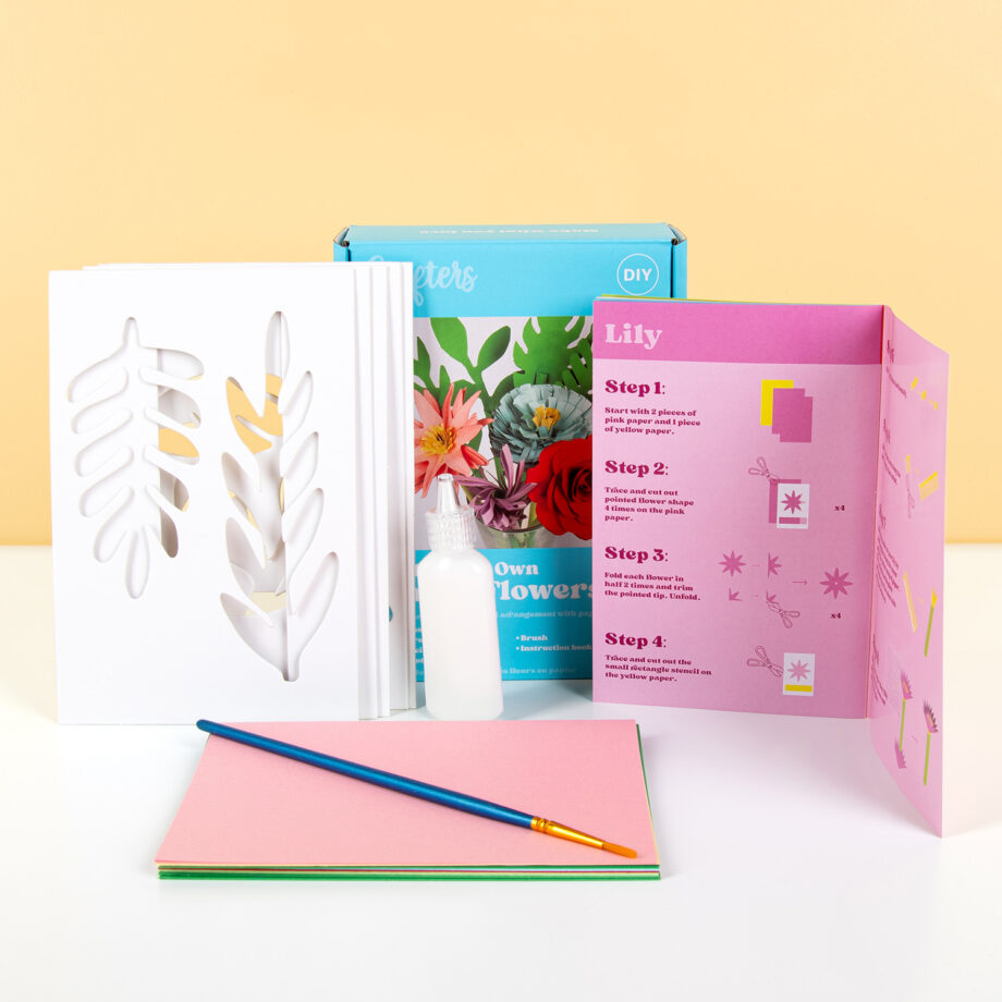 DIY papieren bloemen