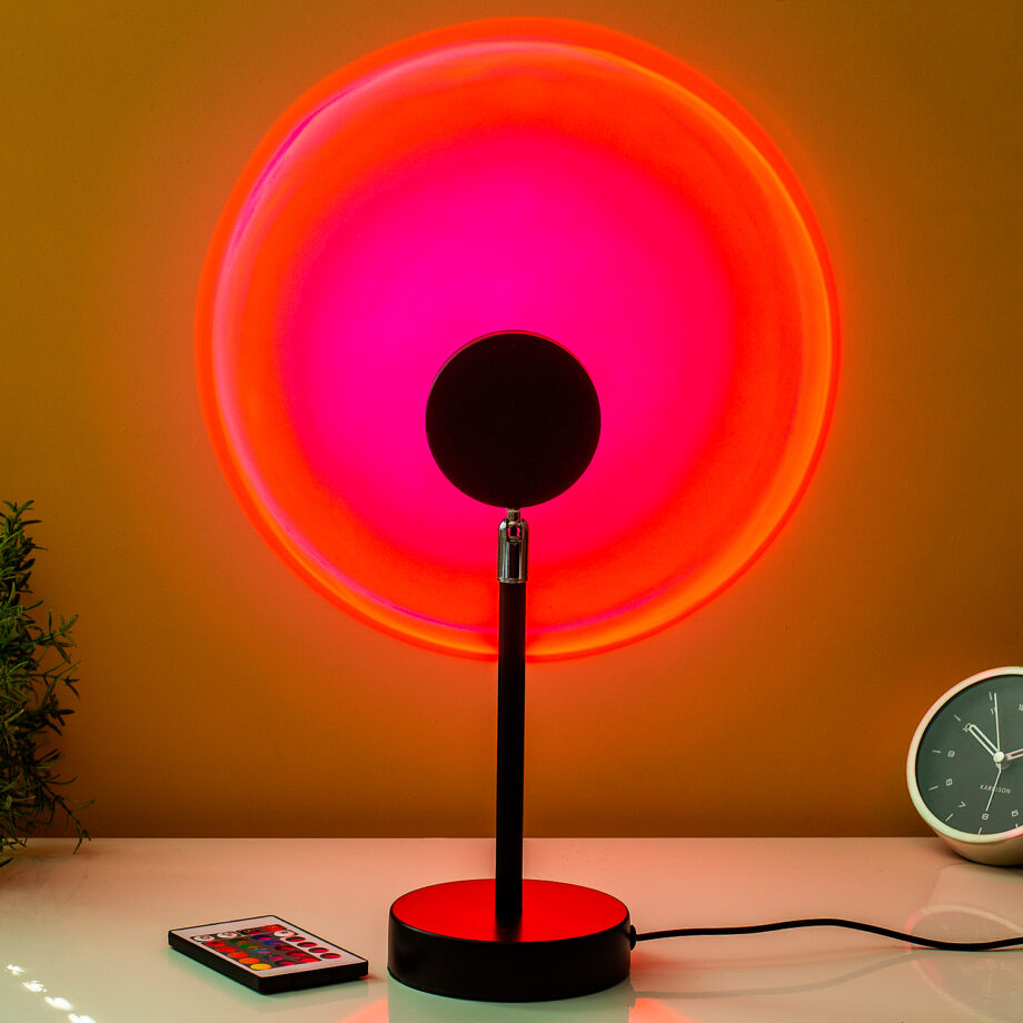 Zonsondergang lamp