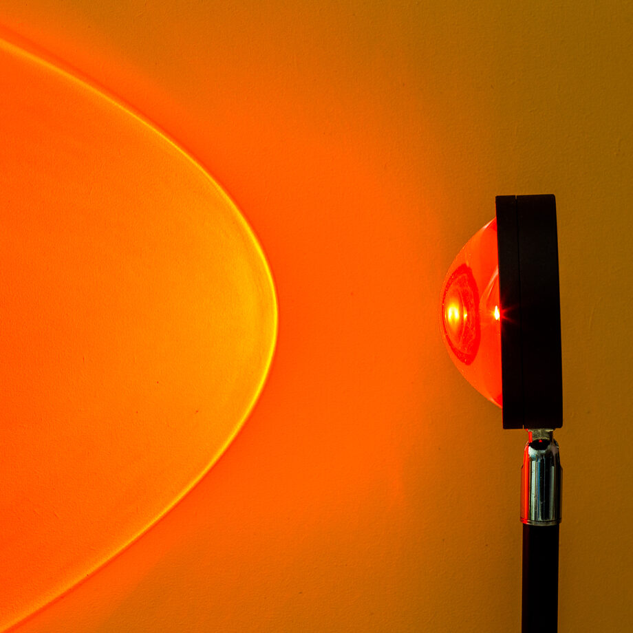 Zonsondergang lamp