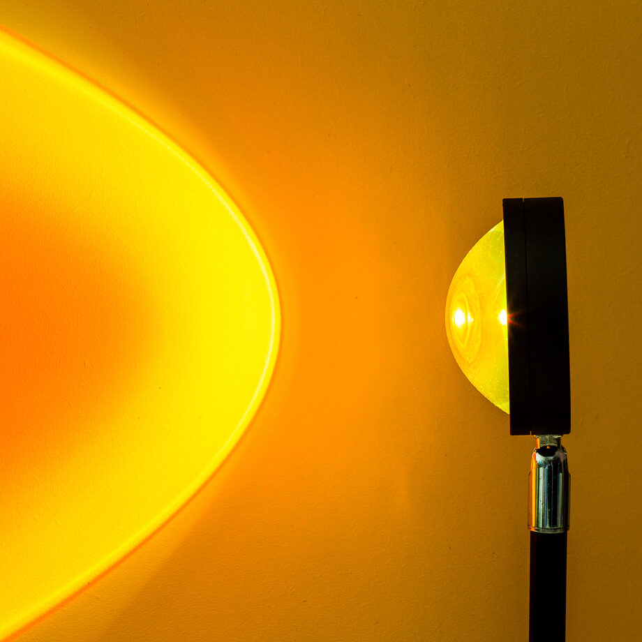 Zonsondergang lamp