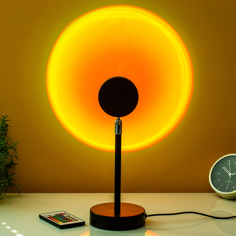 Zonsondergang lamp