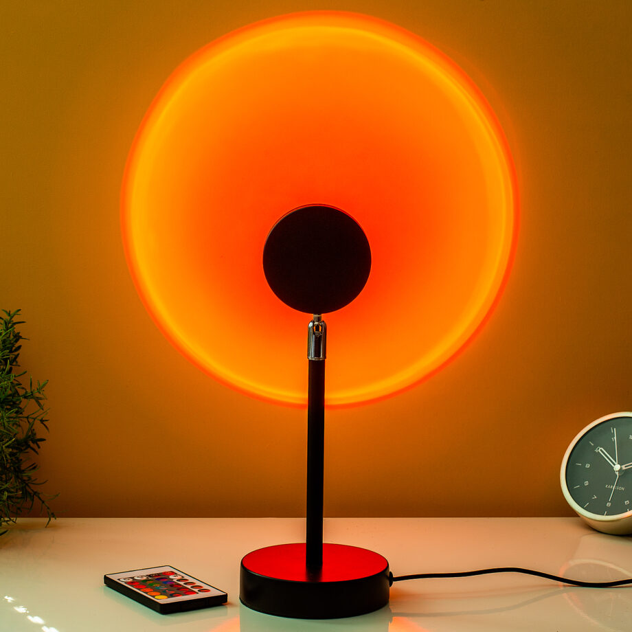 Zonsondergang lamp