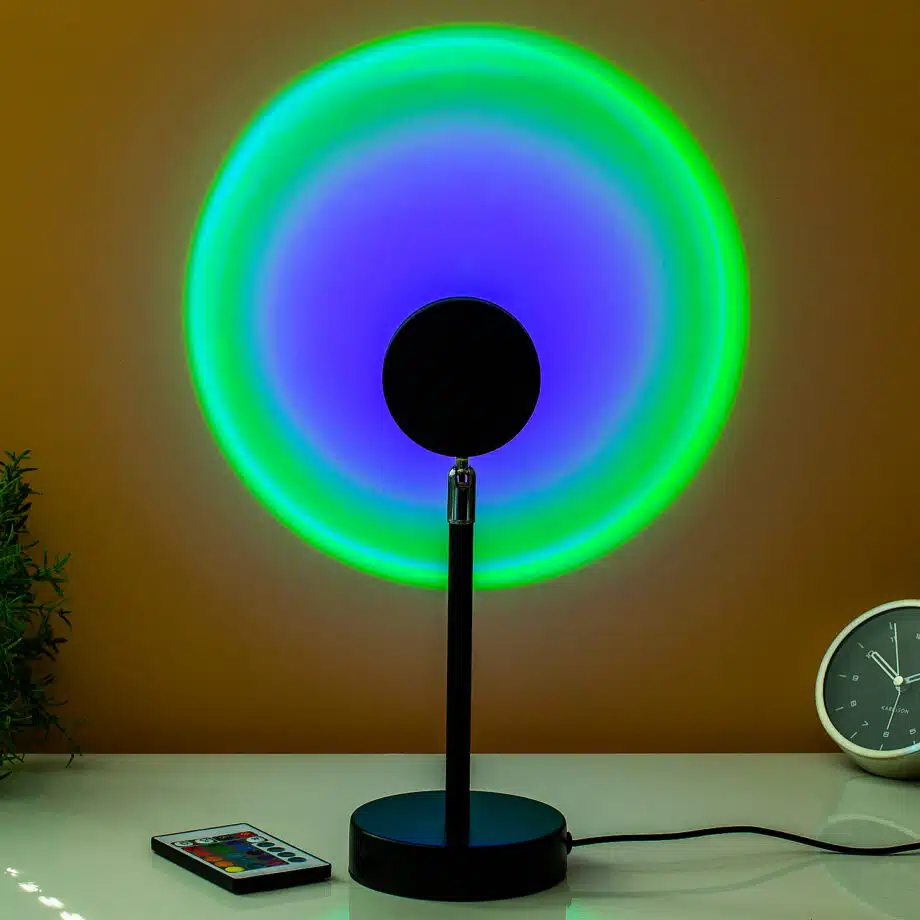 Zonsondergang lamp