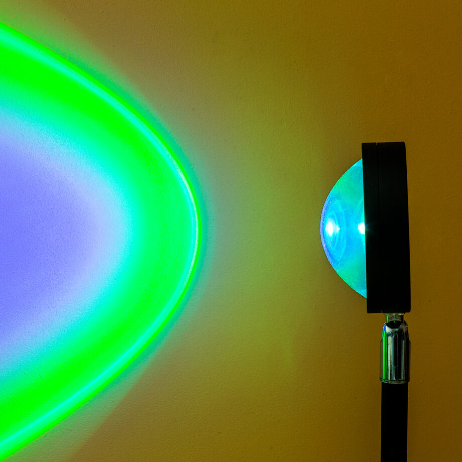 Zonsondergang lamp