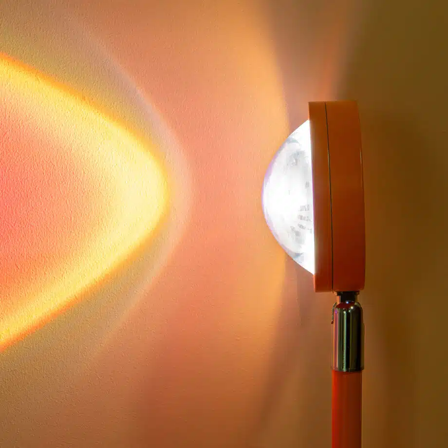 Zonsondergang lamp