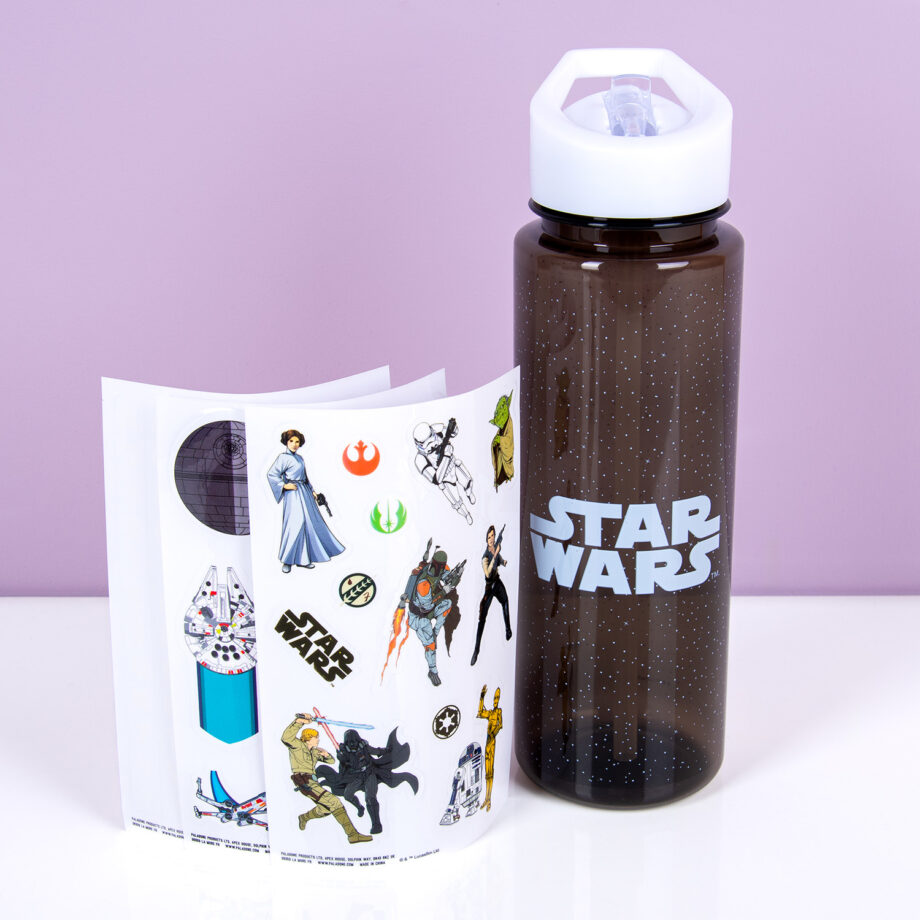 Star Wars Waterfles met stickers