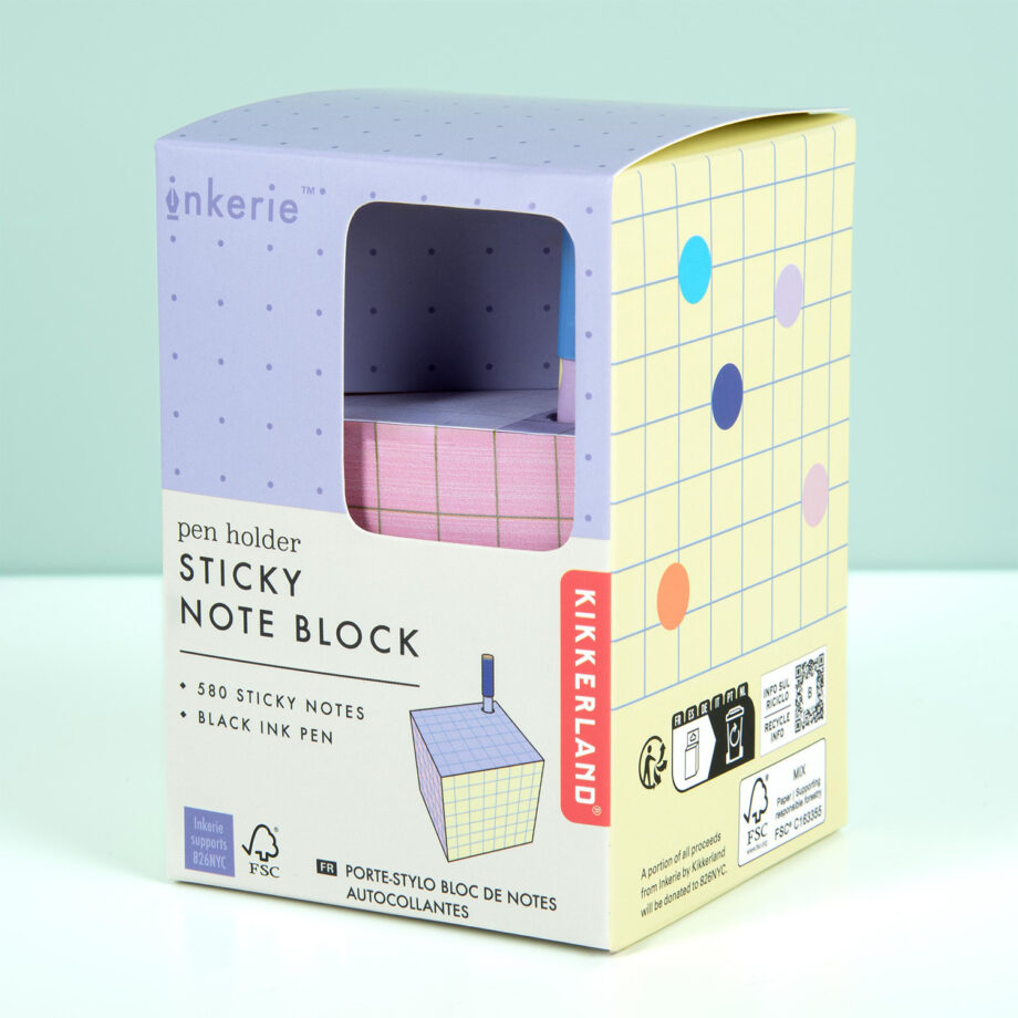 Sticky notes penhouder