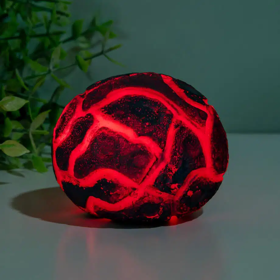 Lichtgevende meteoriet stressbal