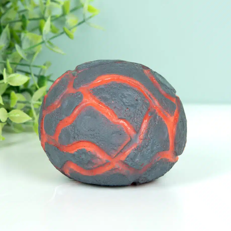Lichtgevende meteoriet stressbal
