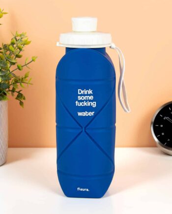 Opvouwbare waterfles - Blauw