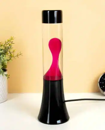 Mini lavalamp roze