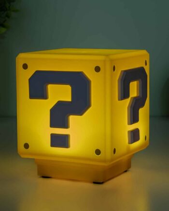 Super Mario Mini Question Block lamp