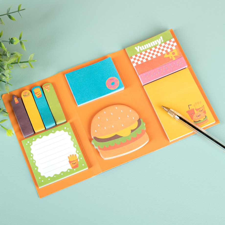 Fastfood sticky notes