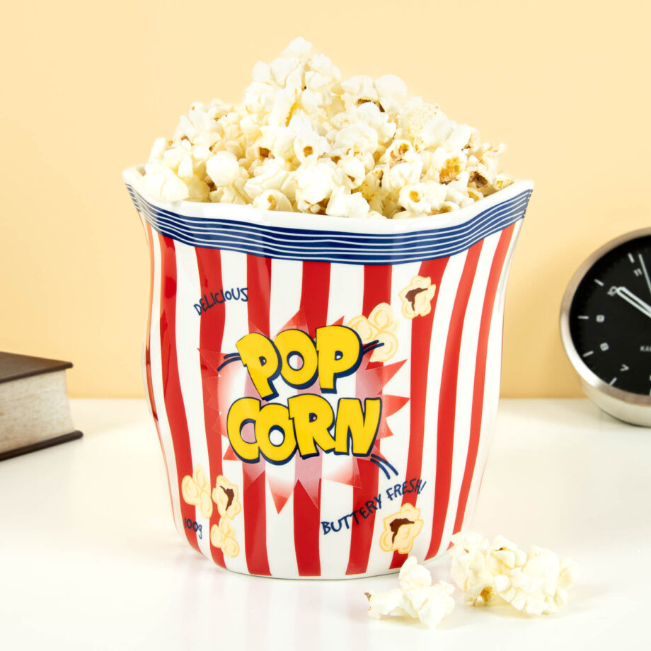 Popcornzak bloempot