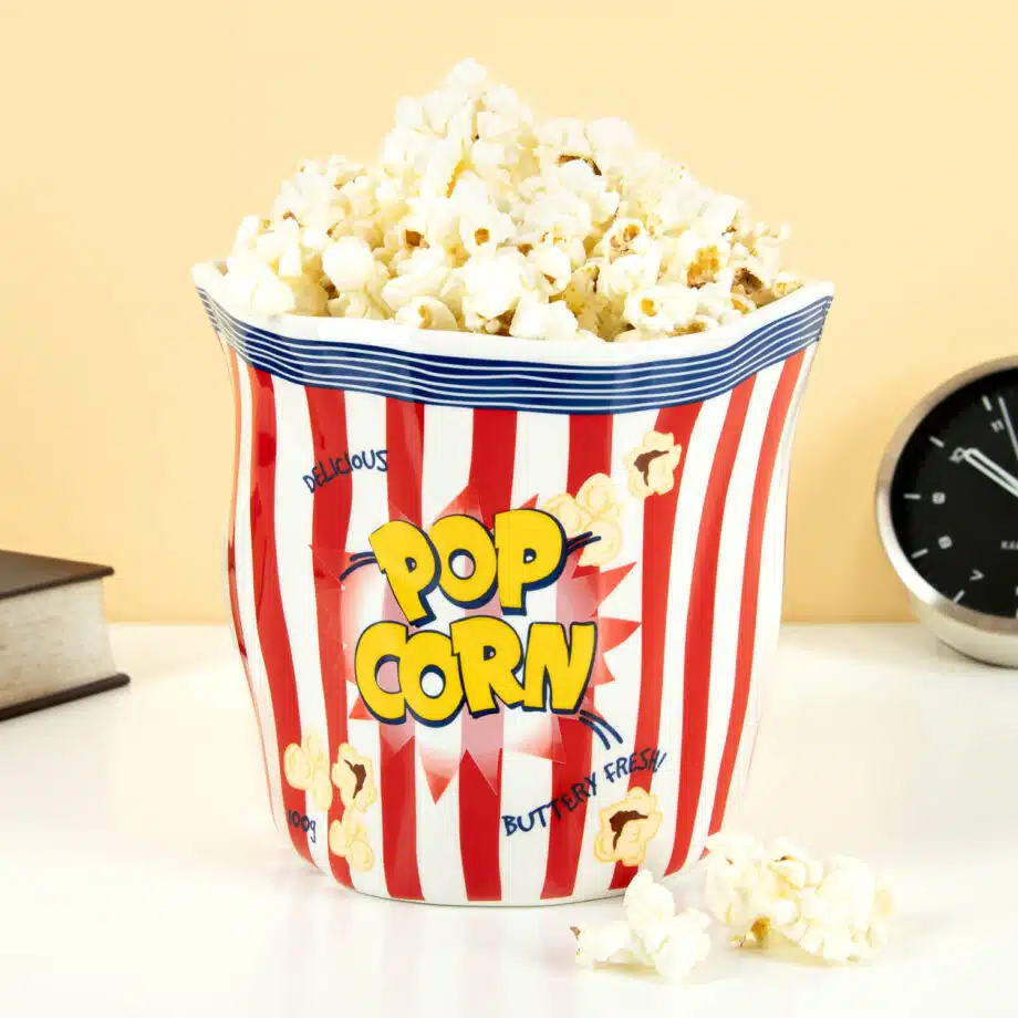 Popcornzak bloempot