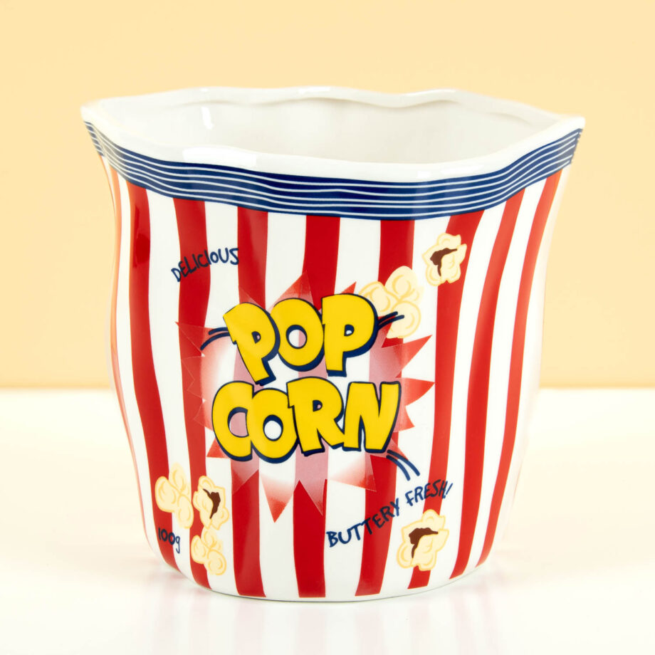 Popcornzak bloempot