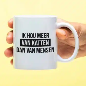 Mok Ik hou meer van katten dan van mensen
