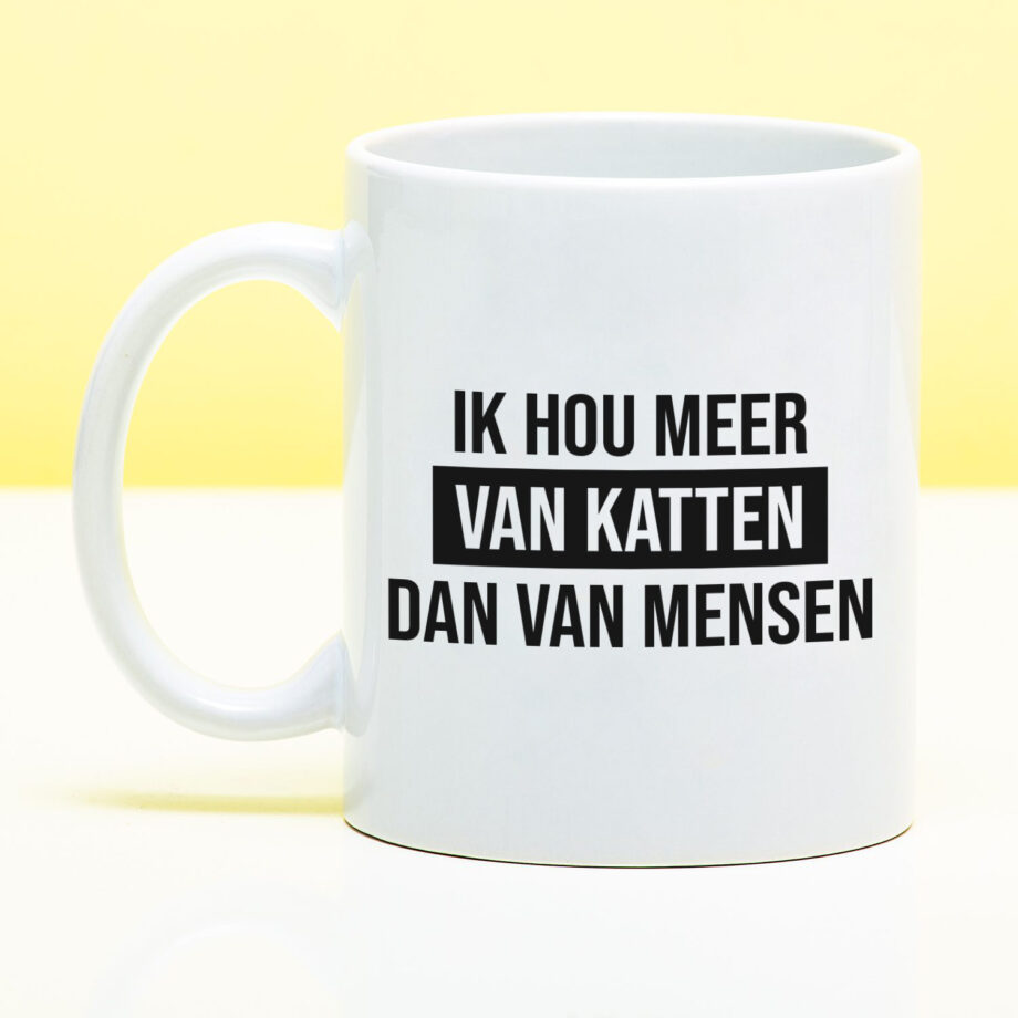 Mok Ik hou meer van katten dan van mensen