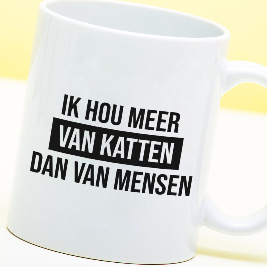 Mok Ik hou meer van katten dan van mensen
